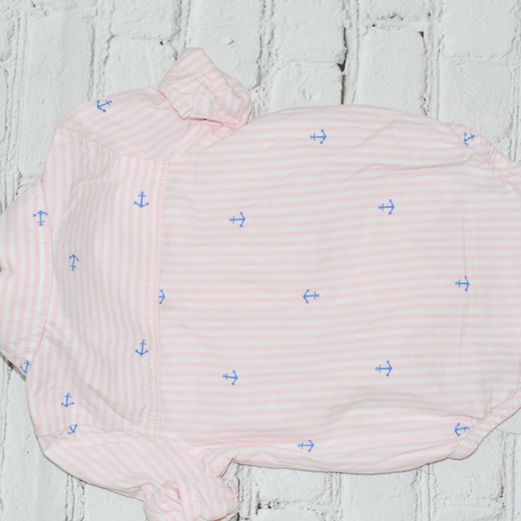 Baby Boy OshKosh B'gosh® Anchors Button Front Body - Picture 4 of 4